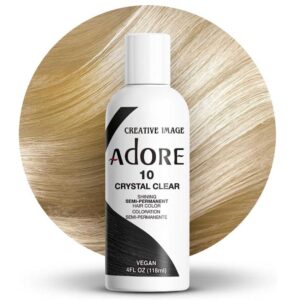 hair color crystal clear